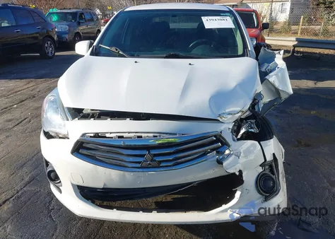 2018 Mitsubishi Mirage G4 Es из США, поврежденный, VIN ML32F3FJ9JHF11787